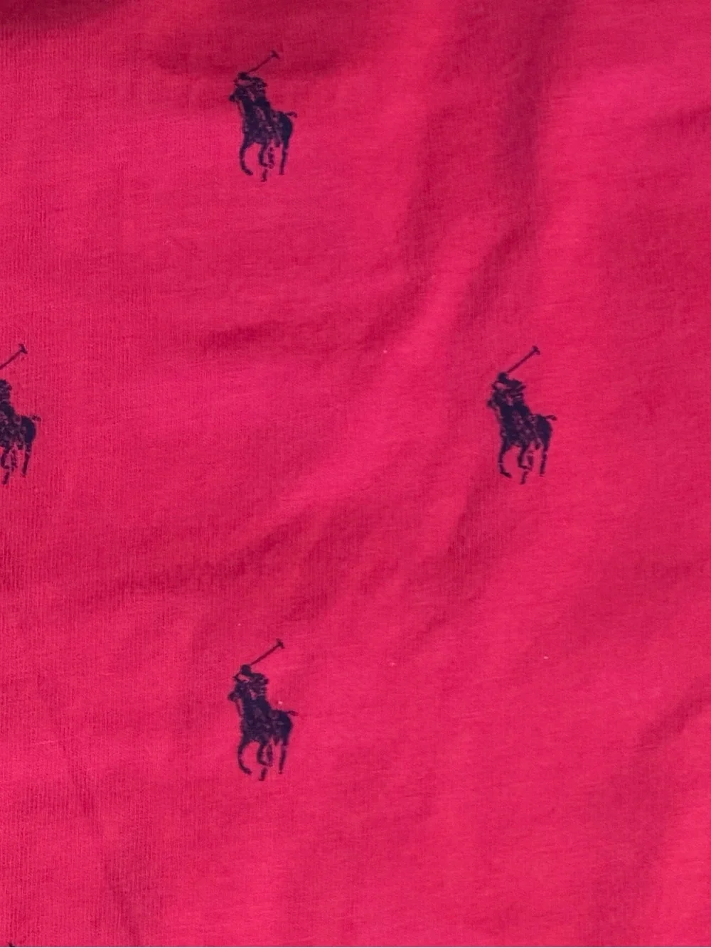 Ralph Lauren Kids Pink Polo Pony Pajama Set New Size 12